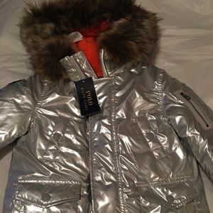Toddler girl puffer jacket